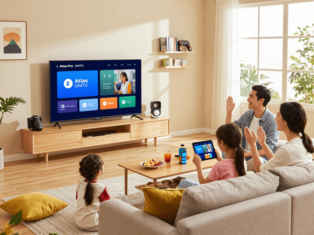 Télécharger Atlas Pro ONTV pour profiter de plus de 12 000 chaînes en direct et d'une expérience cinéma à domicile.